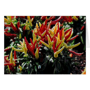 Poivrons de piment électriques