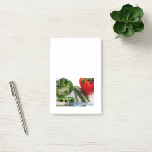 Poivrons et haricots Post-it Note (Bureau)
