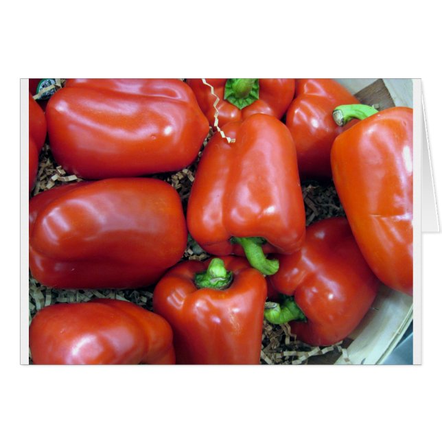 Poivrons rouges (Devant horizontal)