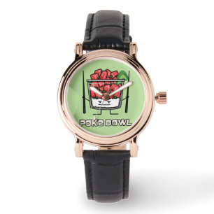Poke bowl Hawaii ruw vissla, aku Horloge