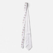 poke haar gezicht T-shirt Stropdas (Achterkant)