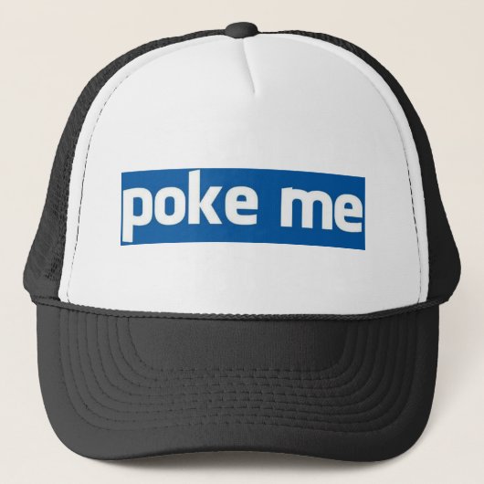 Poke me trucker pet (Voorkant)