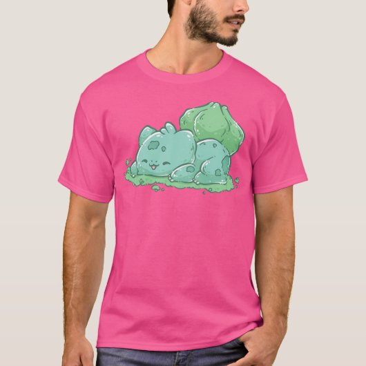 Poke Starters Kanto Bulba T-shirt (Voorkant)