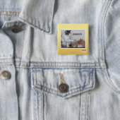 Poke. Vierkante Button 5,1 Cm (In situ)
