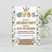 Pokémon Birthday Invitations (Debout devant)