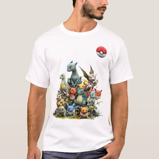Pokémon Power Pocket T-shirt (Voorkant)