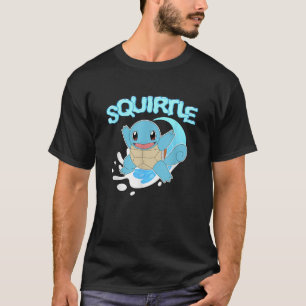 Pokémon Squirtle rijden op een golf Schattige scho T-shirt