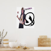 Pokémon Sun Moon Guzma Poster (Keuken)