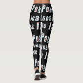 Poker Aces begaat me in Logo, dames Leggings (Achterkant)