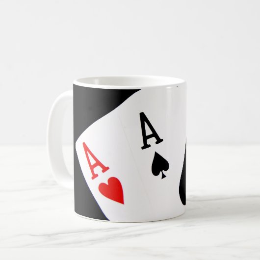 Poker Aces Mok (Voorkant links)