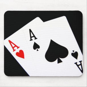 Poker Aces Mousepad Muismat