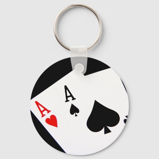 Poker Aces Sleutelhanger (Voorkant)