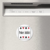 ** POKER ADDICT ** MAGNEET (Insitu (Vaatwasser))