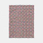 Poker-afspeelkaartmodel Fleece Deken (Voorkant)