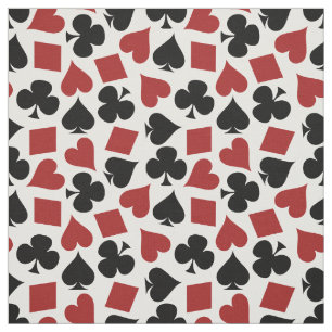 Poker-afspeelkaartmodel Stof