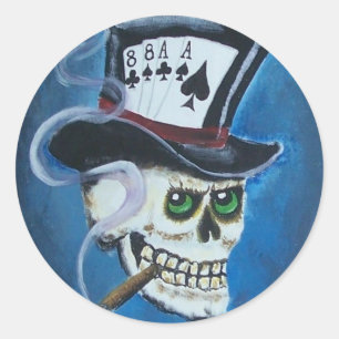 poker art. 2 011 ronde sticker