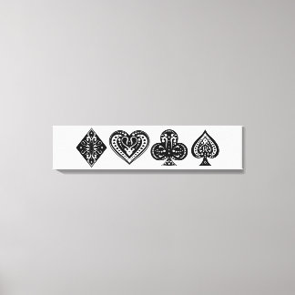 Poker Art Canvas Afdruk