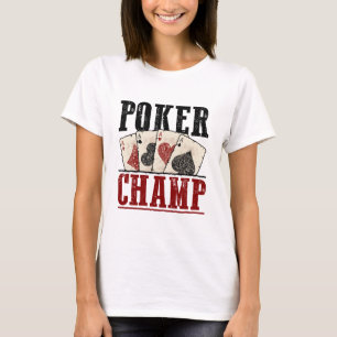 Poker Champ Player Tournament T-shirt