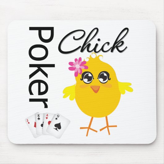 Poker Chick Muismat (Voorkant)
