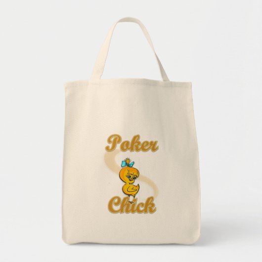 Poker Chick Tote Bag (Voorkant)