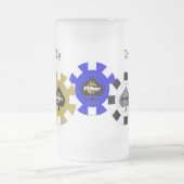 Poker Chip Beer Mok (Center)
