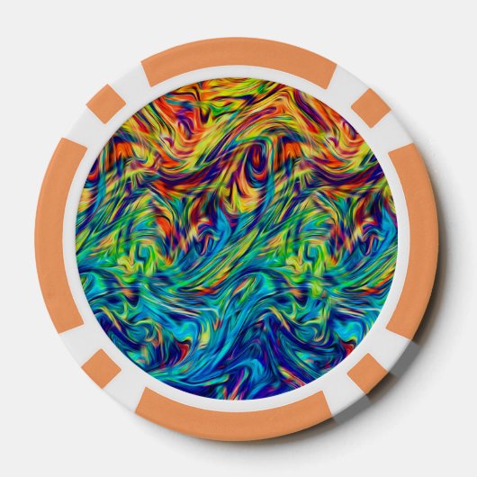 Poker Chip Fluid Kleuren (Achterkant)