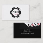 Poker Chip Magicien Carte Trick Entertainment (Devant / Derrière)