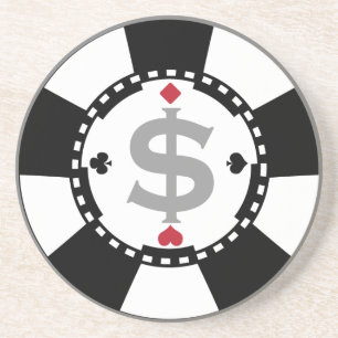 Poker Chip Onderzetter