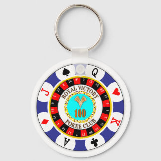 Poker Chip Sleutelhanger