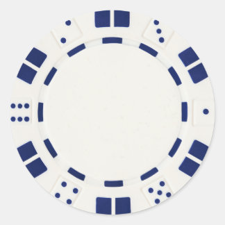 poker chip sticker