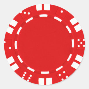 poker chip sticker