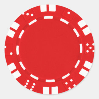 poker chip sticker
