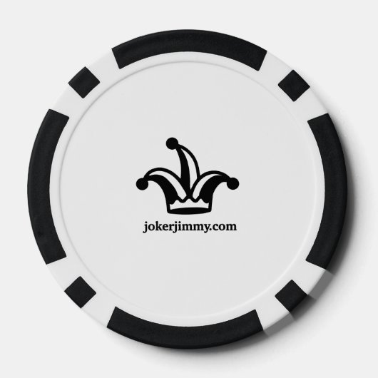 Poker chip with unique design. (Achterkant)
