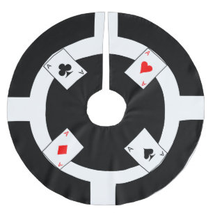 Poker Chip - zwart Kerstboom Rok