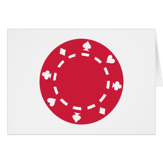 Poker chips (Voorkant Horizontaal)