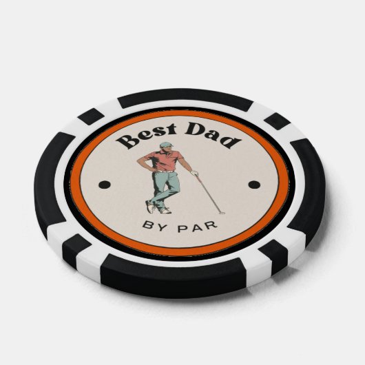 Poker Chips - Beste Pap van Par (Enkel)
