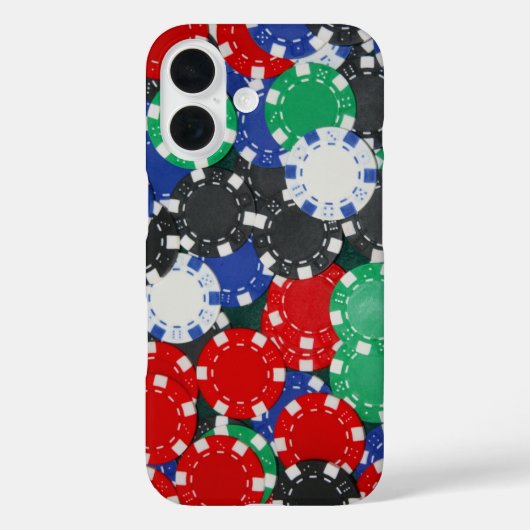 Poker chips Case-Mate iPhone case (Achterkant)