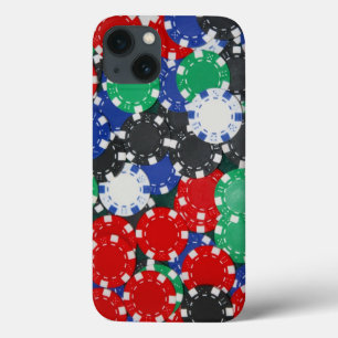 Poker chips iPhone 13 hoesje