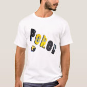 Poker Chips Dimensional Logo, Mens White T-shirt (Devant)