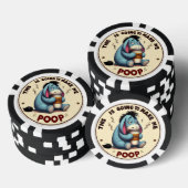 Poker Chips - "Dit gaat me poepen maken" (Opstapeling)