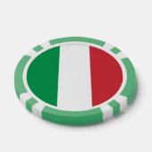 Poker chips met vlag van Italië (Enkel)