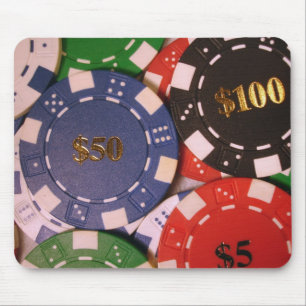 Poker Chips Mousepad Muismat