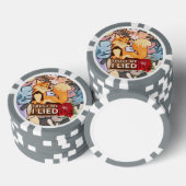 Poker Chips : Trust Me I Lied (grey) (Opstapeling)