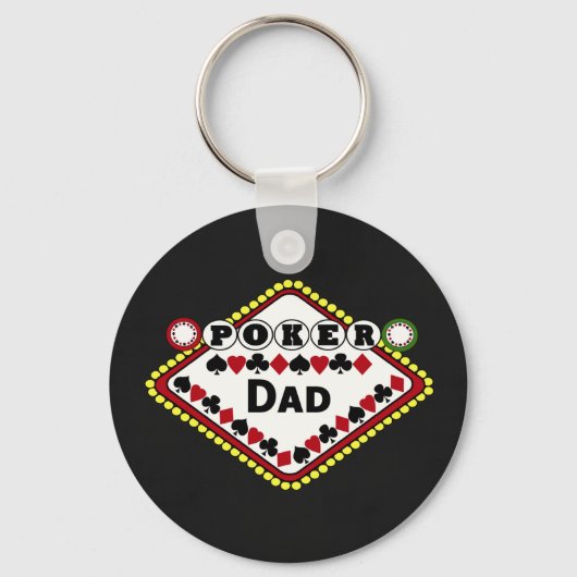 Poker Dad Sleutelhanger (Voorkant)