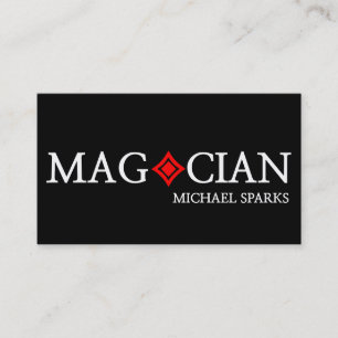 Poker de cartes Magicien Moderne