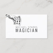 Poker de cartes Magicien Moderne (Devant)