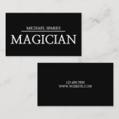 Poker de cartes Magicien Moderne (Devant / Derrière)