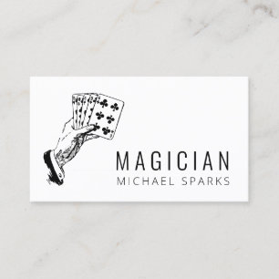 Poker de cartes Magicien Moderne