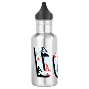 Poker, Deal, Logo, Herbruikbare waterfles