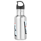 Poker, Deal, Logo, herbruikbare waterfles Waterfles (Achterkant)